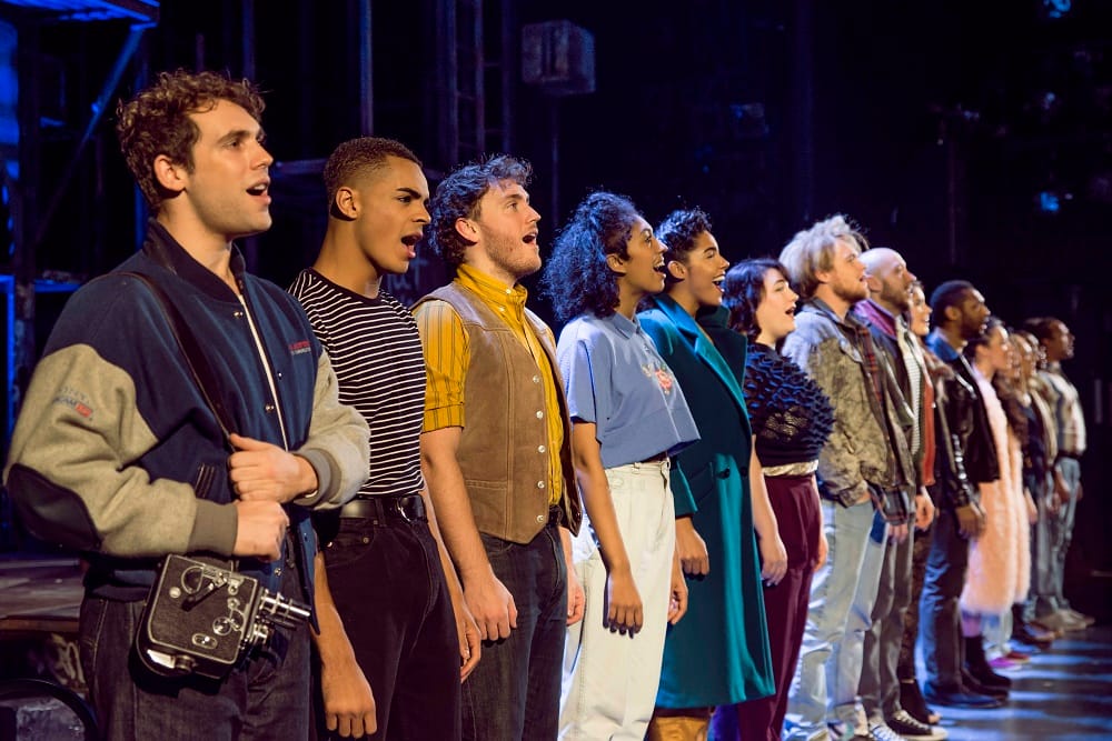 The cast of the 20th anniversary touring cast of Rent. Credit: Matt Croc